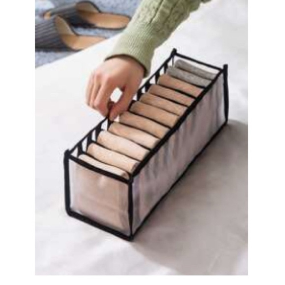 Black Mesh Storage Organizer